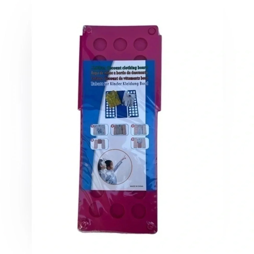 Children’s Clothing Folder Easy Fast Quick Laundry Folding‎ Board New in Package